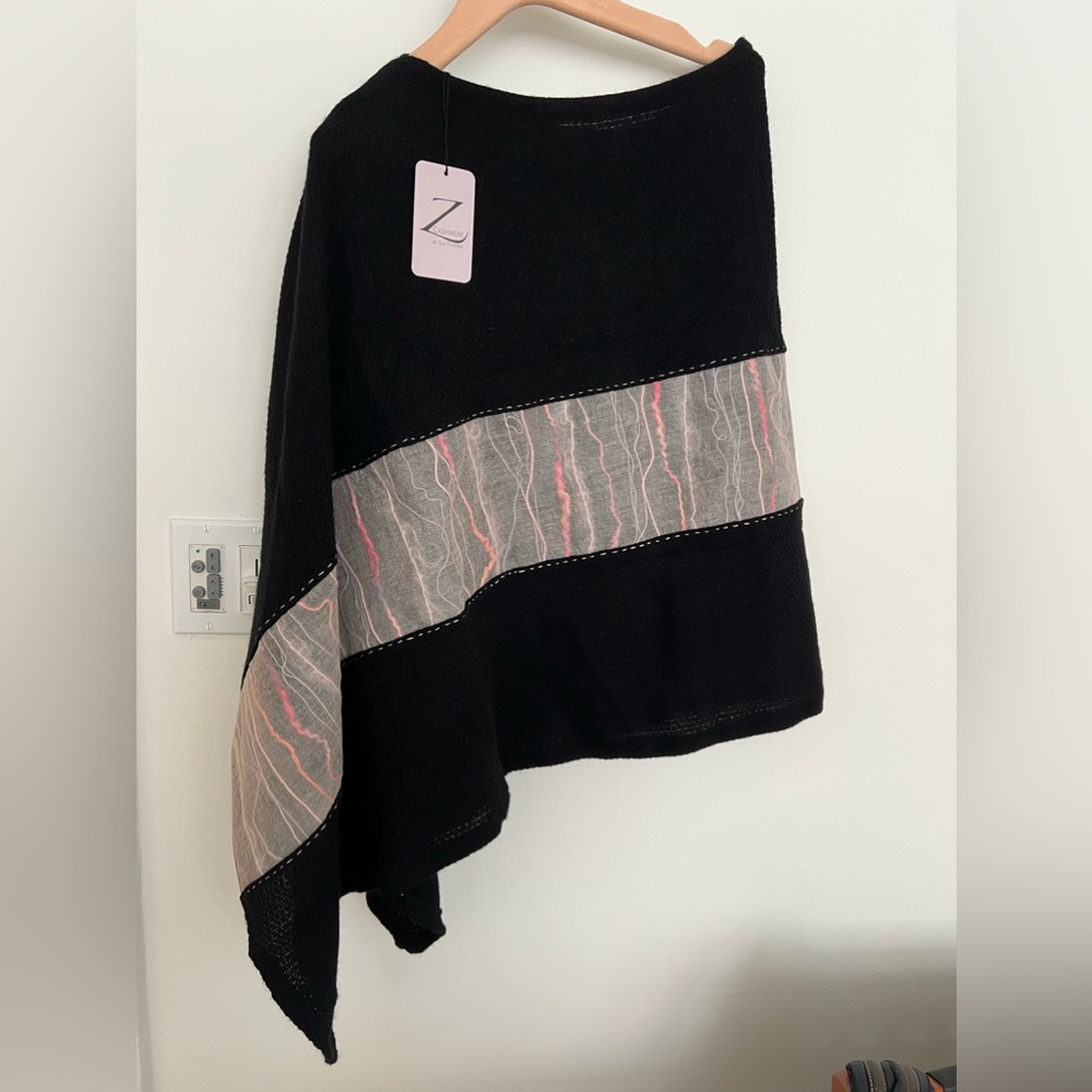 NWT ZCashmere by Sue Fleming The Perfect Poncho